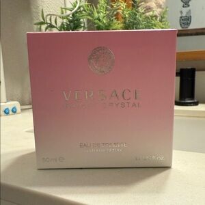 Versace Bright Crystal Pink and White Box 50ml/ 1.7oz